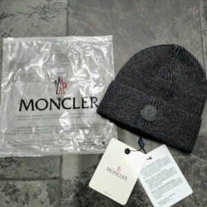 Moncler Charcoal Gray Tonal - Logo Patch - NWT